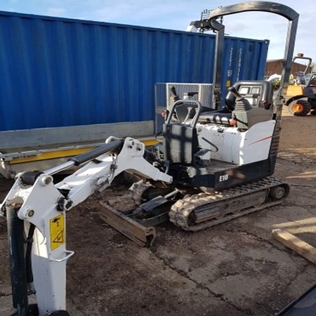 Used Mini Crawler Excavator E 10 – Bobcat for Sale