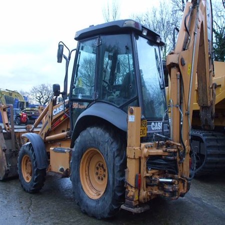 Used CASE 580 SR Backhoe Loader - 2008 Year, 6048 Hrs for Sale