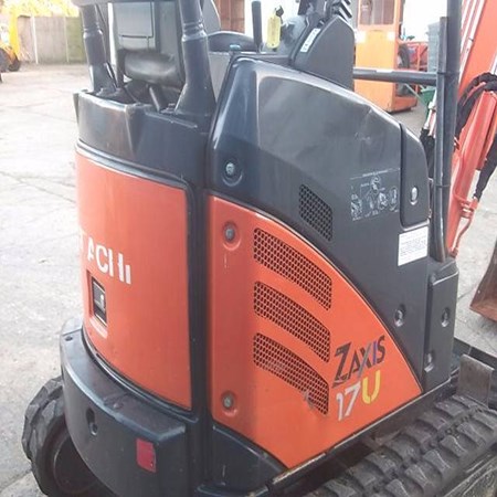 Used HITACHI ZX 17 U-2 Mini Excavator < 7t (Mini Diggers) for Sale