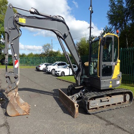 Used Volvo ECR88D Midi Excavators 7t - 12t , 2014 Year for Sale