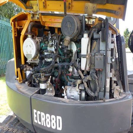 Used Volvo ECR88D Midi Excavators 7t - 12t , 2014 Year for Sale