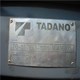 used crane tadano tg550e