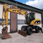 Used Caterpillar M316C Mobile Excavator for Sale