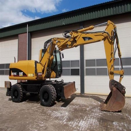 Used Caterpillar M316C Mobile Excavator for Sale