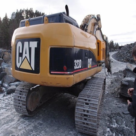 Used Crawler Excavator 323DLC Caterpillar for Sale