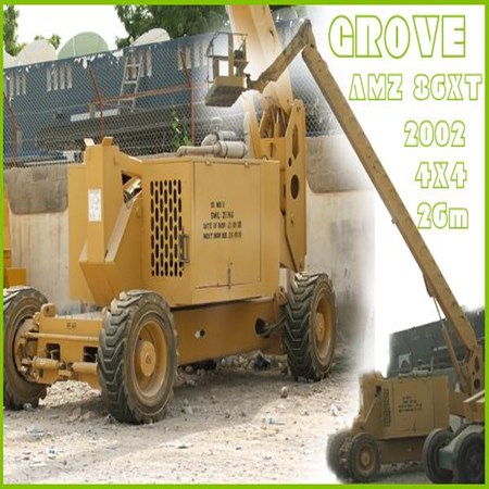 3 x Manlifts + 1x Boom + 1 Chassis wo Engine GROVE MZ76 & MZ71