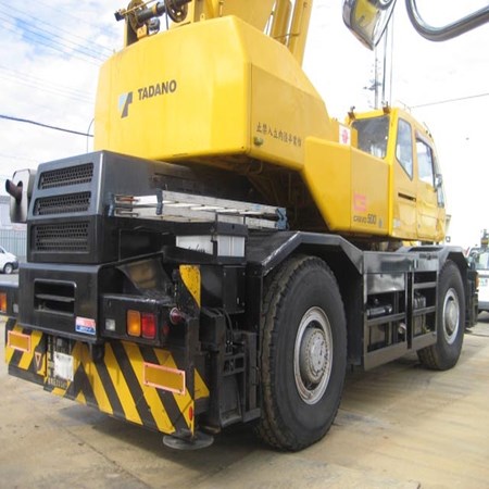 2001 TADANO TR500M-3 Used Rough Terrain Crane for Sale