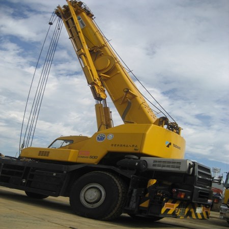 2001 TADANO TR500M-3 Used Rough Terrain Crane for Sale