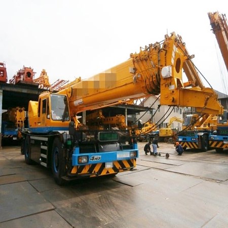 51 ton KATO KR50H-L2 Used Rough Terrain Crane for Sale