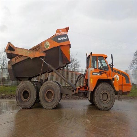 Sale for Used Doosan Dump Trucks DA40 / 2012