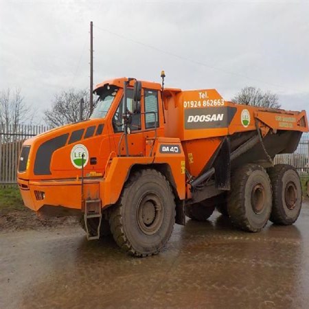 Sale for Used Doosan Dump Trucks DA40 / 2012