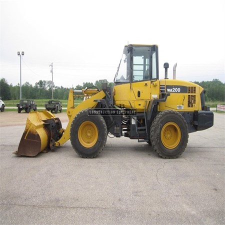 Used KOMATSU WA200-6 wheel loader for Sale