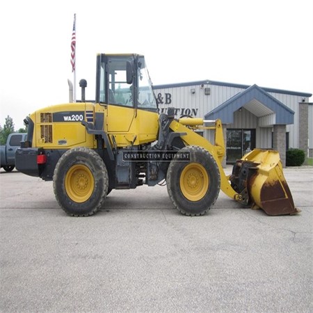 Used KOMATSU WA200-6 wheel loader for Sale