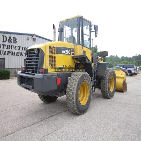 Used KOMATSU WA200-6 wheel loader for Sale