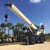Used Terex RT780 - 80 tons Rough Terrain Crane for Sale