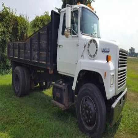 Used L8000 S/A Flatbed Dump Truck – Ford for Sale