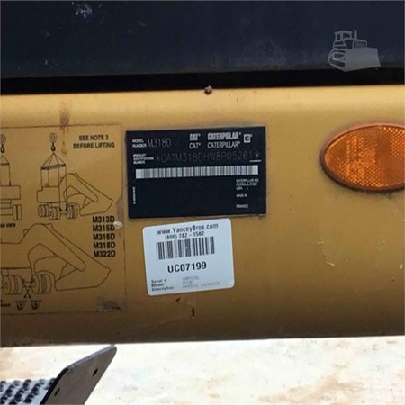 Used Caterpillar M318D Wheel Excavator for Sale