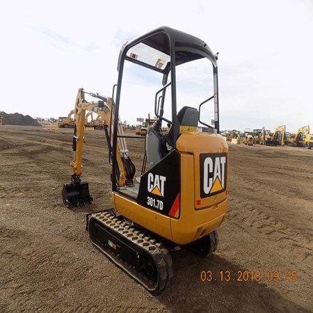Used 301.7D OR Mini Crawler Excavator– Caterpillar for Sale