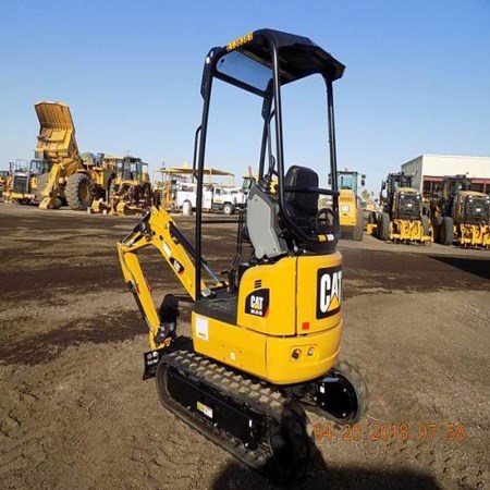 Used 301.7DCROR Mini Crawler Excavator – Caterpillar for Sale