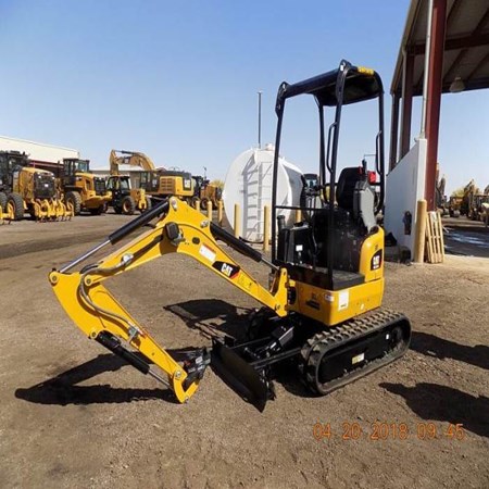 Used 301.7DCROR Mini Crawler Excavator – Caterpillar for Sale