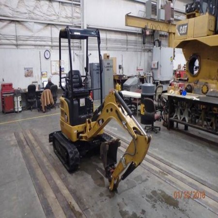 Caterpillar – 301.7DCROR Used Mini Crawler Excavator for Sale