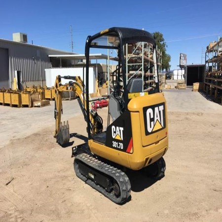 Caterpillar – 2016 - 301.7DCROR Used Mini Crawler Excavator for Sale