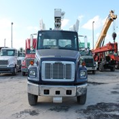 Used FREIGHTLINER FL70 Crane Truck for Sale   