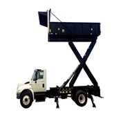 Used INTERNATIONAL 8600 Scissor Lift Dump Truck for sale