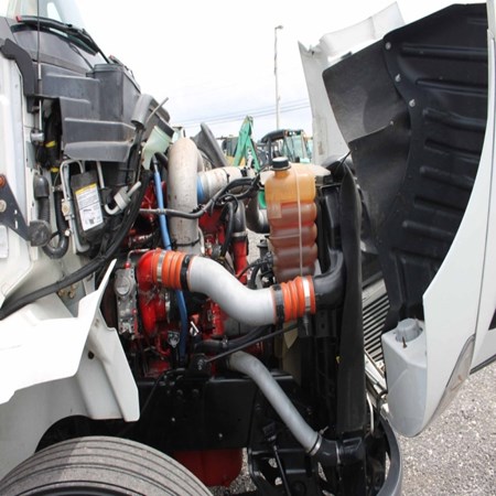 Used INTERNATIONAL TRANSTAR 8600 T/A Steel Dump Truck for sale