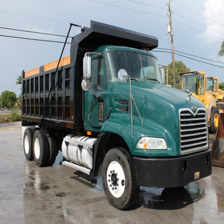Used 2009 MACK CX612 T/A Steel Dump Truck for sale