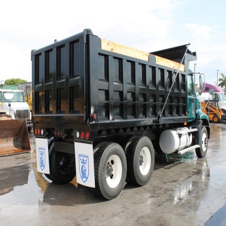 Used 2009 MACK CX612 T/A Steel Dump Truck for sale