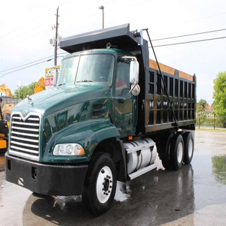 Used 2009 MACK CX612 T/A Steel Dump Truck for sale