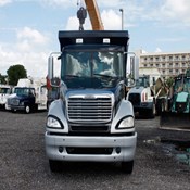 Used FREIGHTLINER Columbia 120 T/A Steel Dump Truck for sale