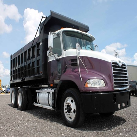 Used MACK CXN600 T/A Steel Dump Truck for sale
