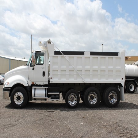 Used INTERNATIONAL PRO-STAR PREMIUM Tri-Axle Steel Dump Truck for sale