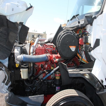 Used INTERNATIONAL PRO-STAR Tri-Axle Steel Dump Truck for sale