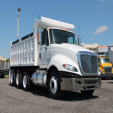 Used INTERNATIONAL PRO-STAR Tri-Axle Steel Dump Truck for sale