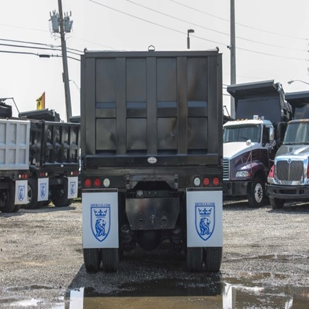 Used INTERNATIONAL Transtar 8600 Tri-Axle Steel Dump Truck for sale