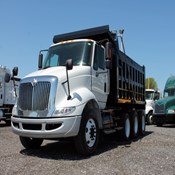 Used INTERNATIONAL 8600 Tri-Axle Steel Dump Truck for sale