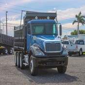 Used FREIGHTLINER COLUMBIA Tri-Axle Steel Dump Truck for sale