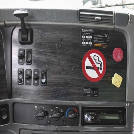 Used FREIGHTLINER Columbia Tri-Axle Steel Dump Truck for sale
