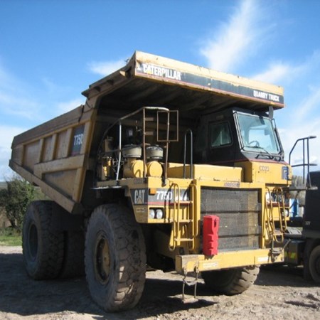 Used Cat 775D Rigid Dump Truck 1999