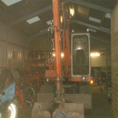 HITACHI EX60WD-1 wheelexcavator