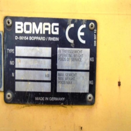 BOMAG - BW120AD-3 Used Roller for Sale