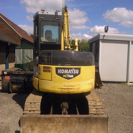 KOMATSU - 2007 - PC 78 MR-6 Used Midi excavator for Sale
