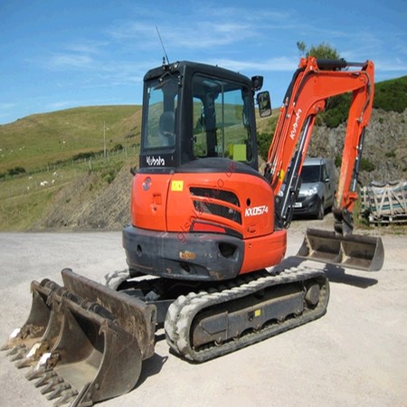 Used Midi Excavator KX057-4 - KUBOTA for Sale