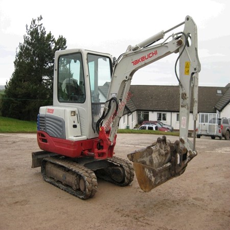 Used TAKEUCHI TB228 Mini Excavator for Sale