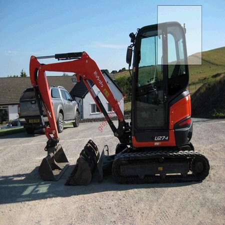 Used KUBOTA U27-4 Mini Excavator for Sale