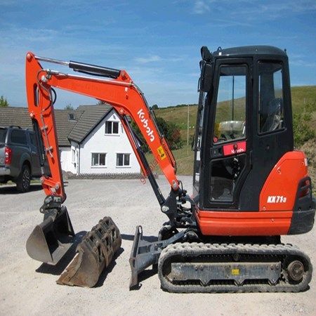 Used KUBOTA KX71-3 Mini Excavator for Sale