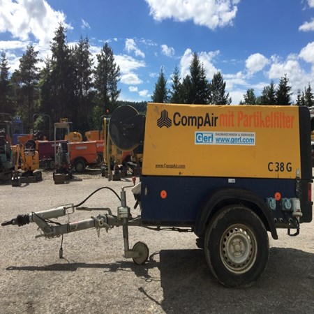 Used Air Compressor COMPAIR C38G - 2006 Year in Good Condition for Sale
